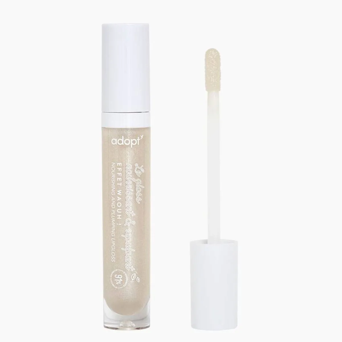 Online Adopt Glittery Lip Gloss With A Wow Effect!