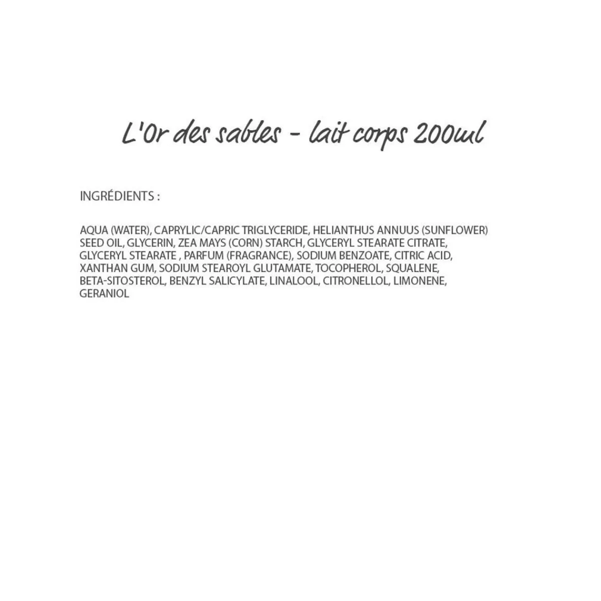 Adopt L'Or Des Sables